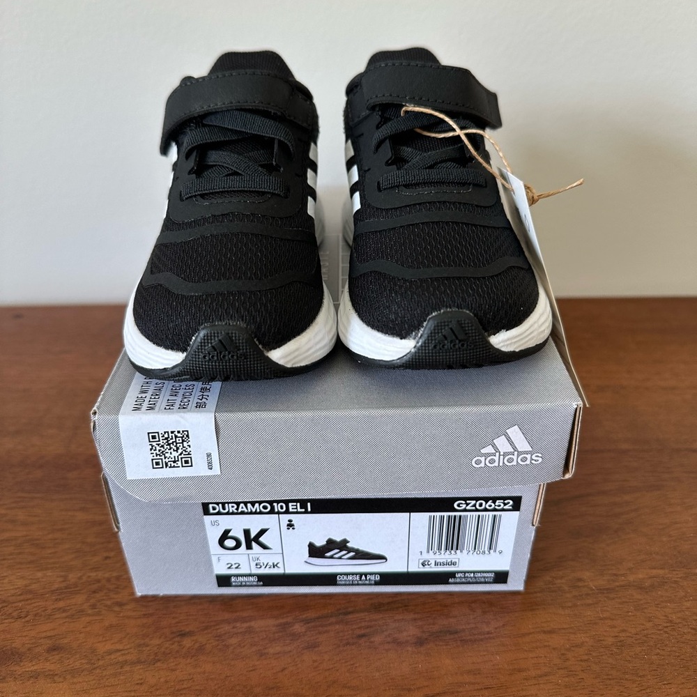 Adidas Kids Duramo 10 Black Sneakers